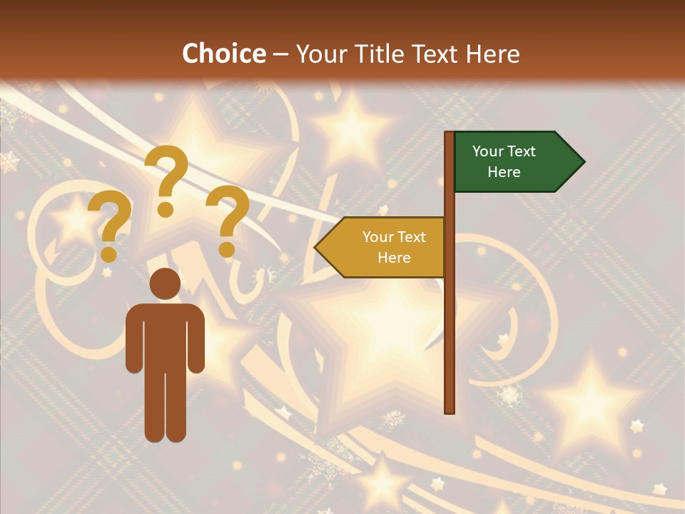 Label Gift Background PowerPoint Template