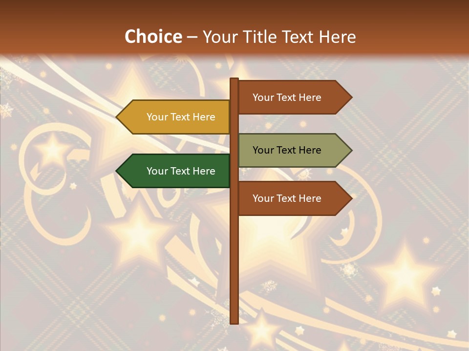 Label Gift Background PowerPoint Template