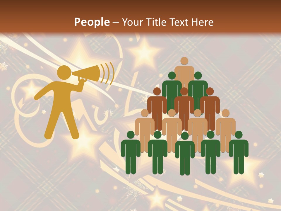 Label Gift Background PowerPoint Template