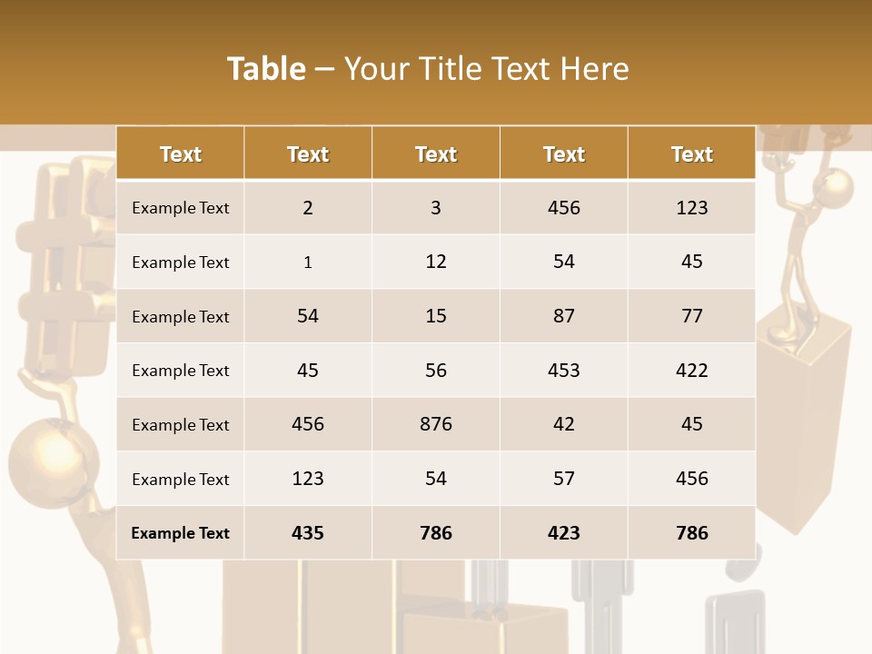 Rank Symbolic Concept PowerPoint Template