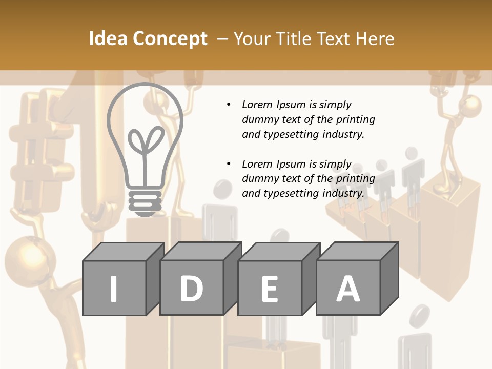 Rank Symbolic Concept PowerPoint Template