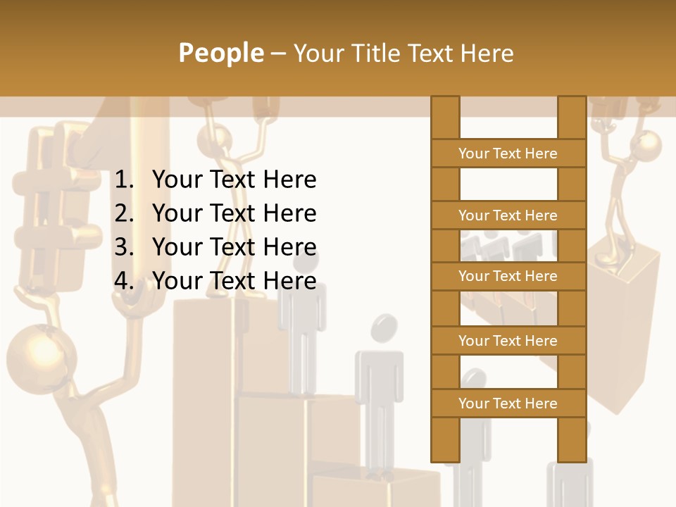 Rank Symbolic Concept PowerPoint Template