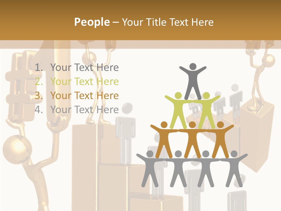 Rank Symbolic Concept PowerPoint Template