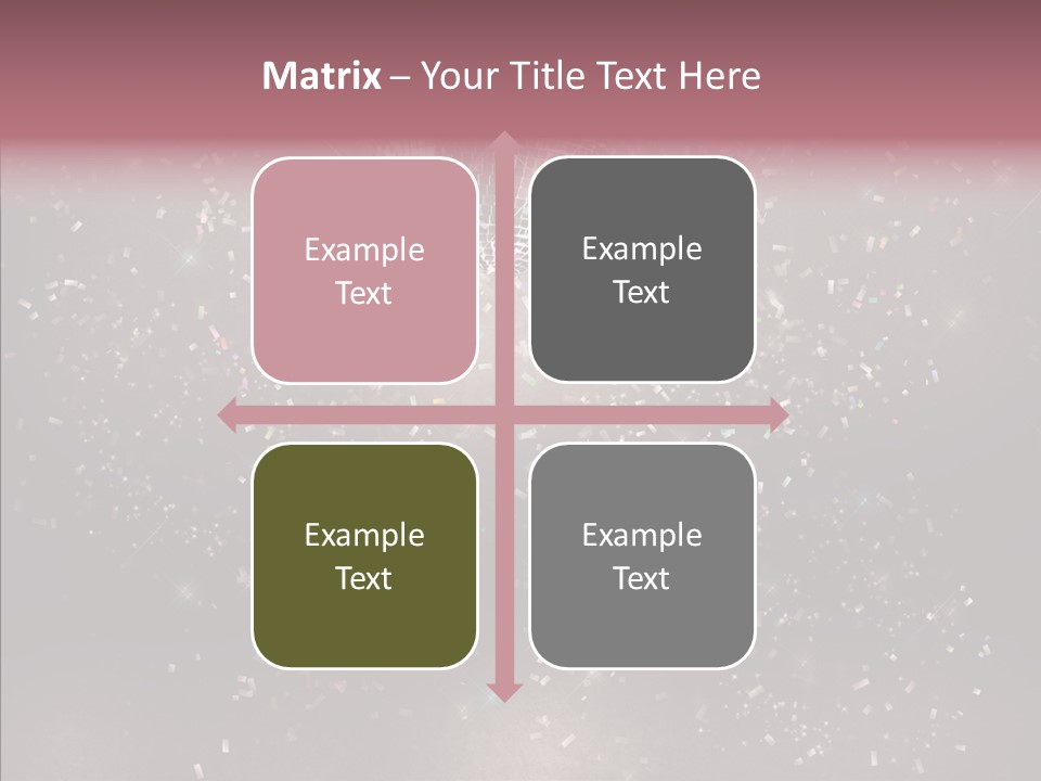New Dark Circle PowerPoint Template