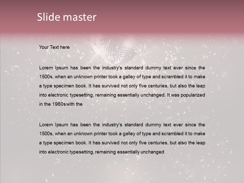 New Dark Circle PowerPoint Template