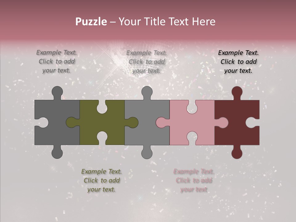 New Dark Circle PowerPoint Template