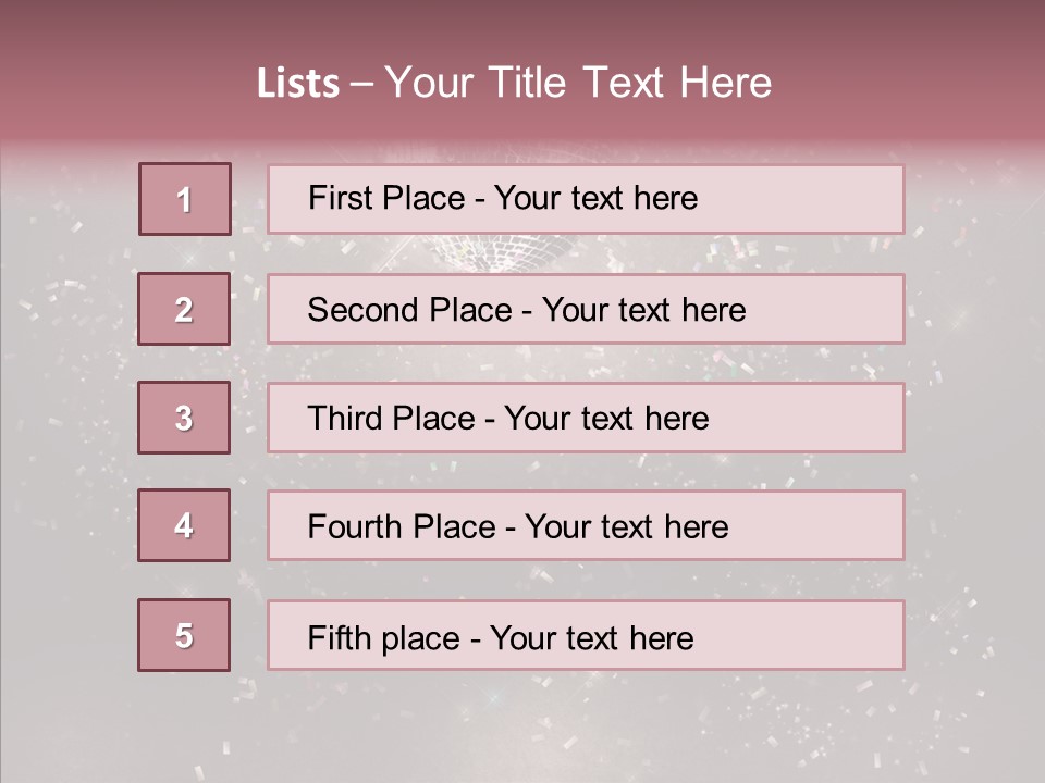 New Dark Circle PowerPoint Template