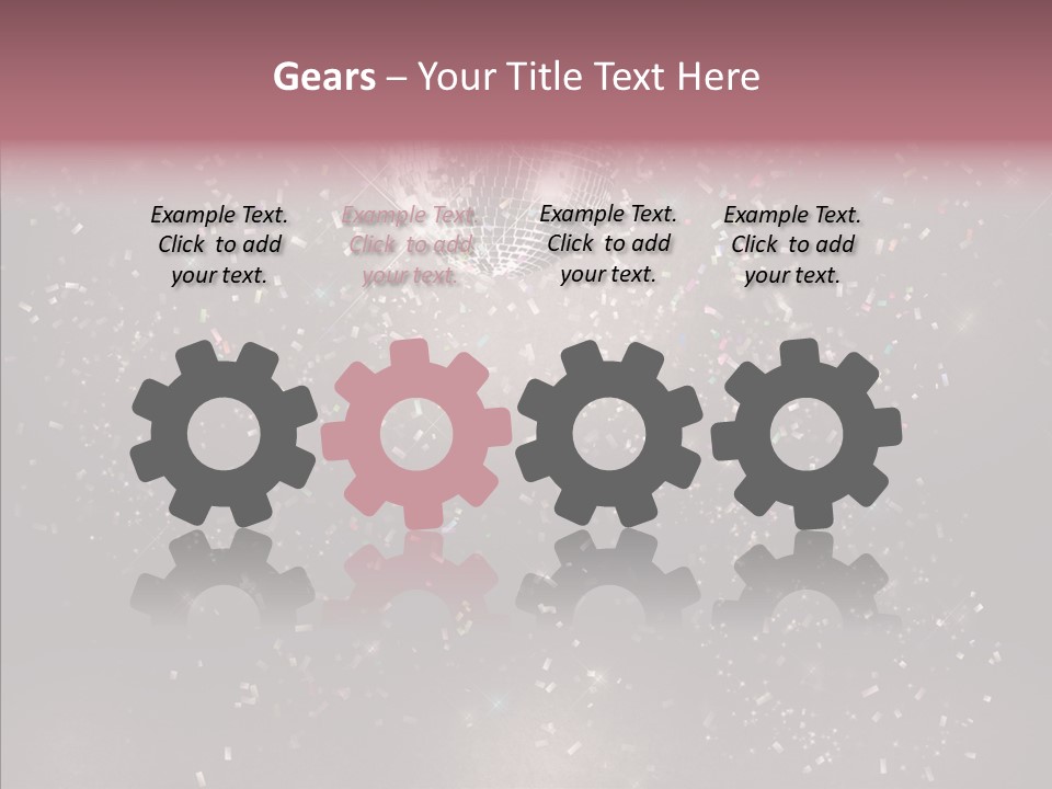 New Dark Circle PowerPoint Template