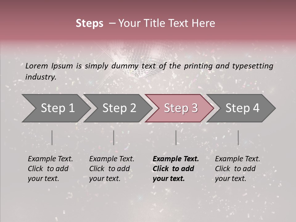 New Dark Circle PowerPoint Template