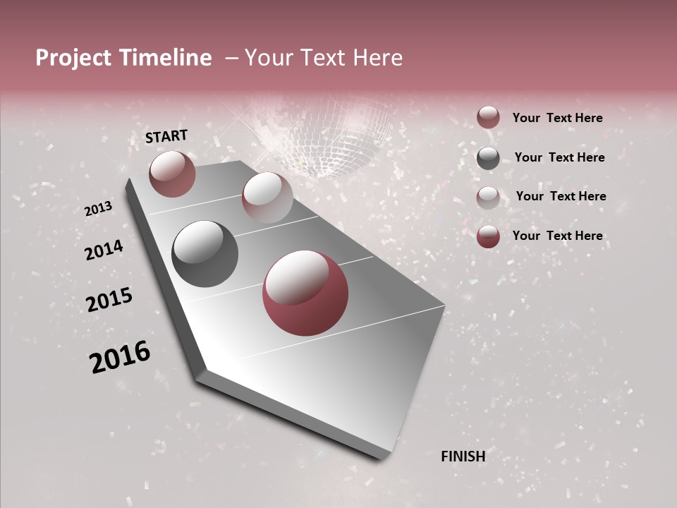 New Dark Circle PowerPoint Template
