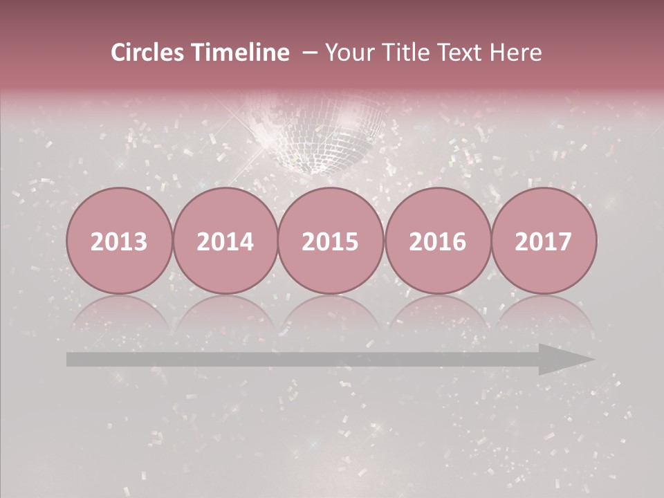 New Dark Circle PowerPoint Template