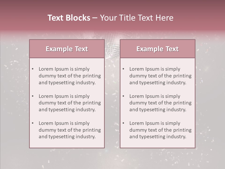 New Dark Circle PowerPoint Template