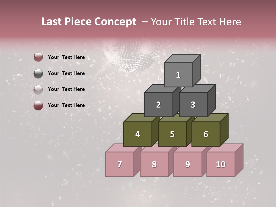 New Dark Circle PowerPoint Template