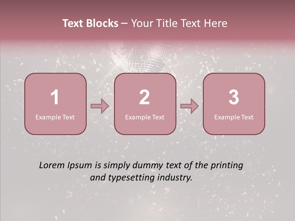 New Dark Circle PowerPoint Template