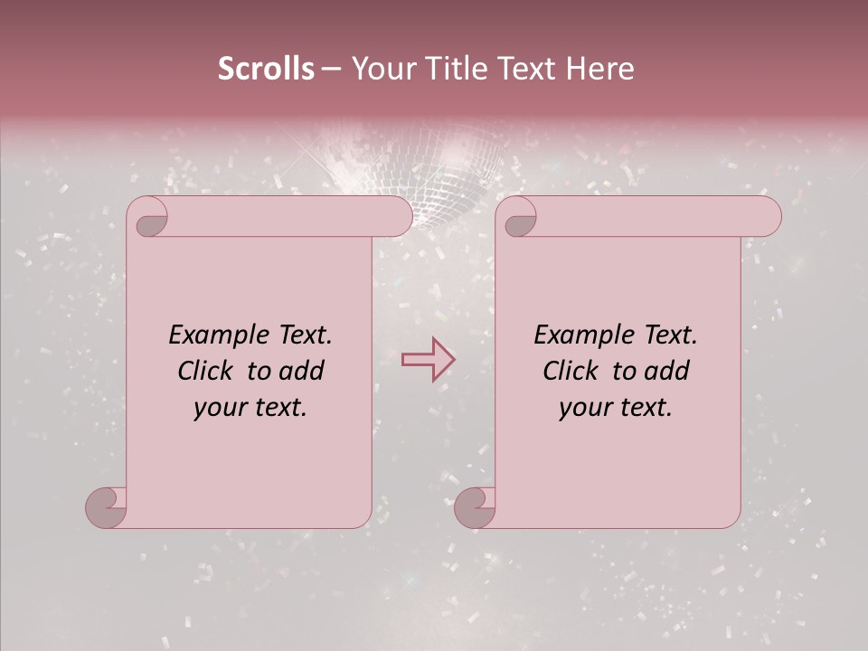 New Dark Circle PowerPoint Template