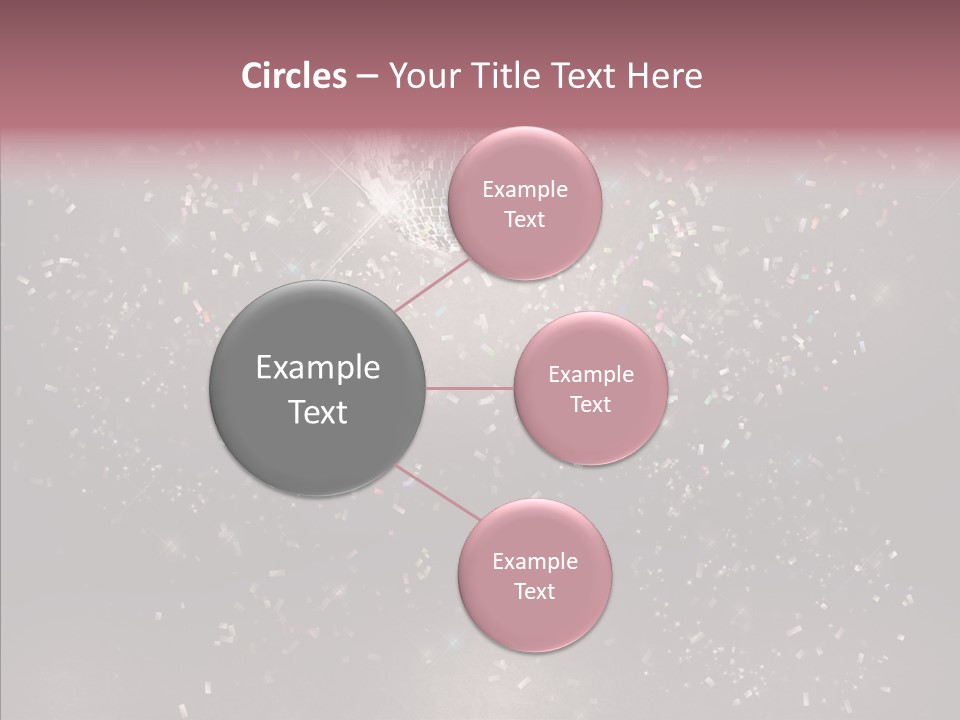 New Dark Circle PowerPoint Template