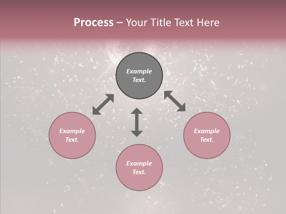 New Dark Circle PowerPoint Template