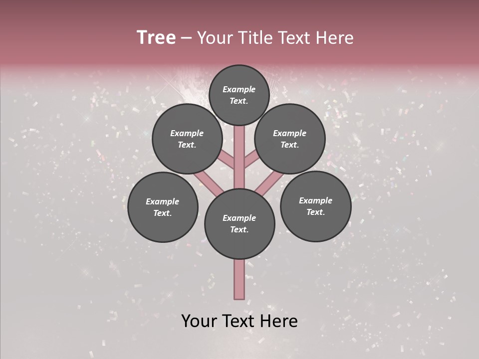 New Dark Circle PowerPoint Template