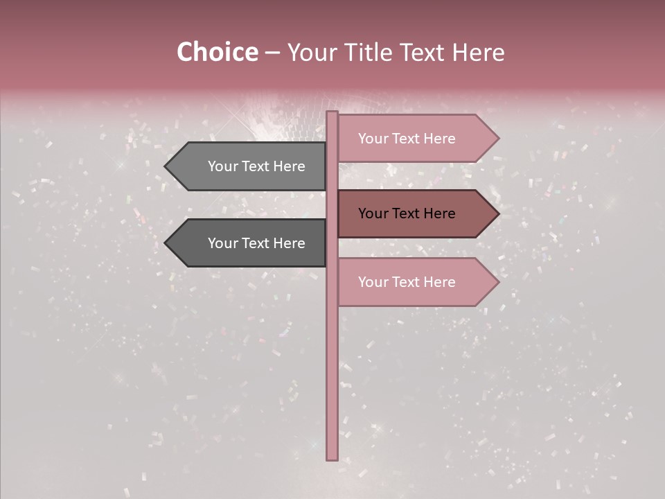 New Dark Circle PowerPoint Template