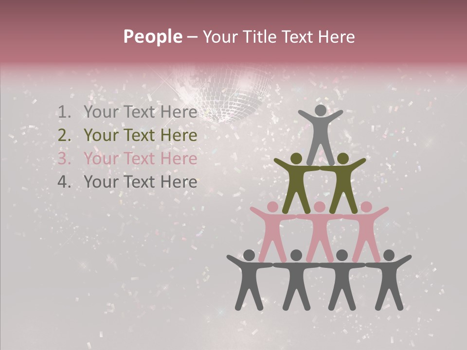 New Dark Circle PowerPoint Template