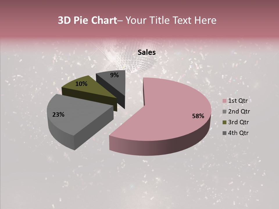 New Dark Circle PowerPoint Template