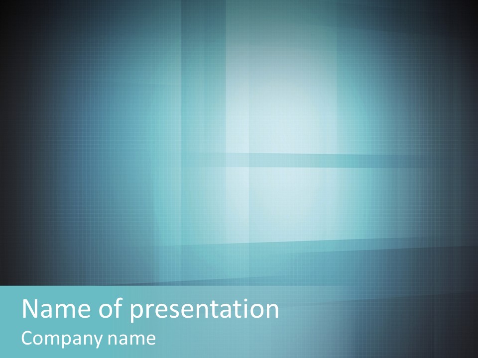 Digital Net Design PowerPoint Template