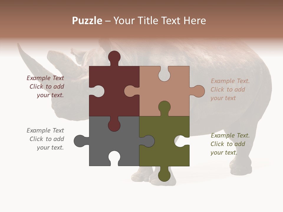 Background Safari Wild PowerPoint Template