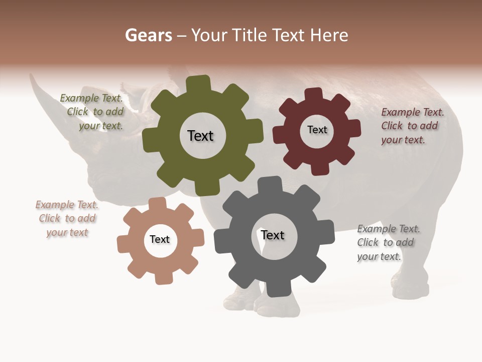 Background Safari Wild PowerPoint Template