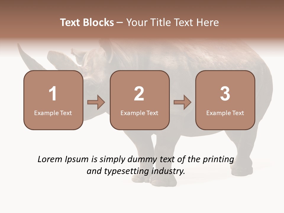 Background Safari Wild PowerPoint Template
