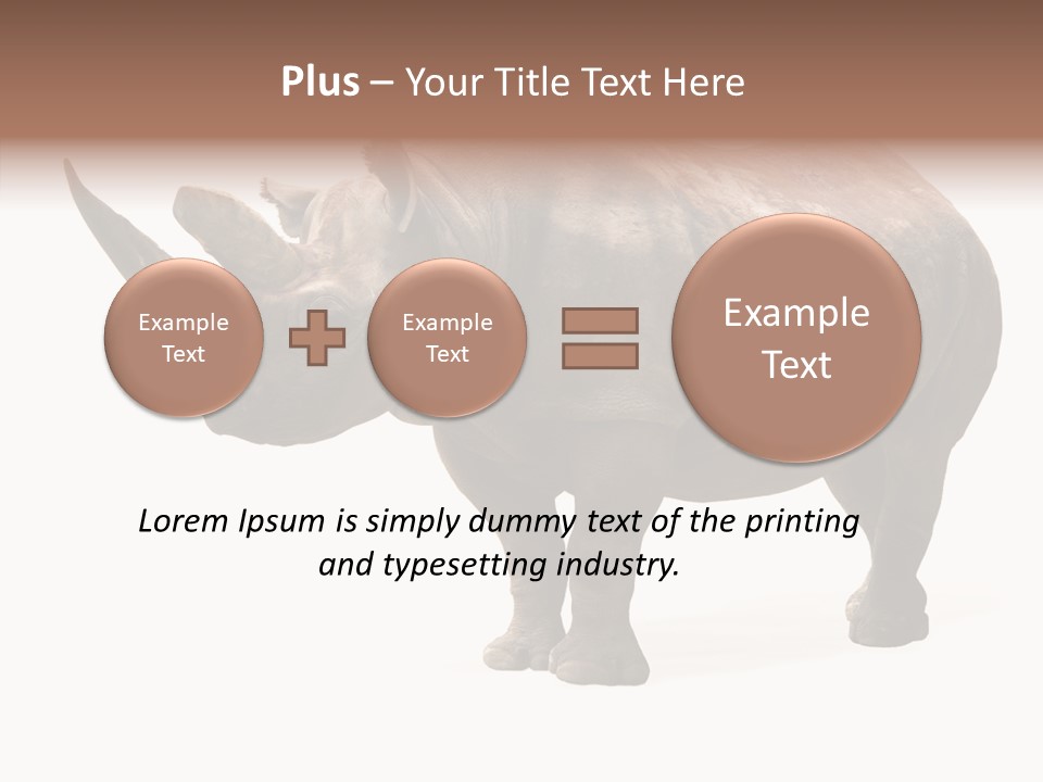 Background Safari Wild PowerPoint Template
