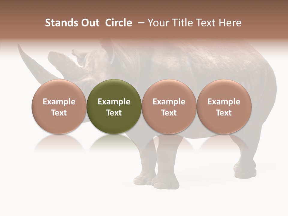 Background Safari Wild PowerPoint Template