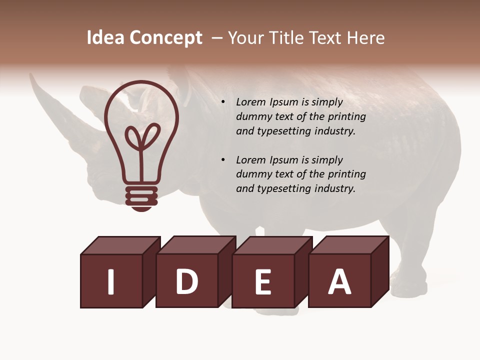 Background Safari Wild PowerPoint Template