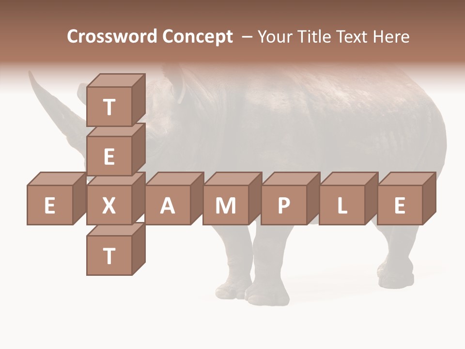 Background Safari Wild PowerPoint Template