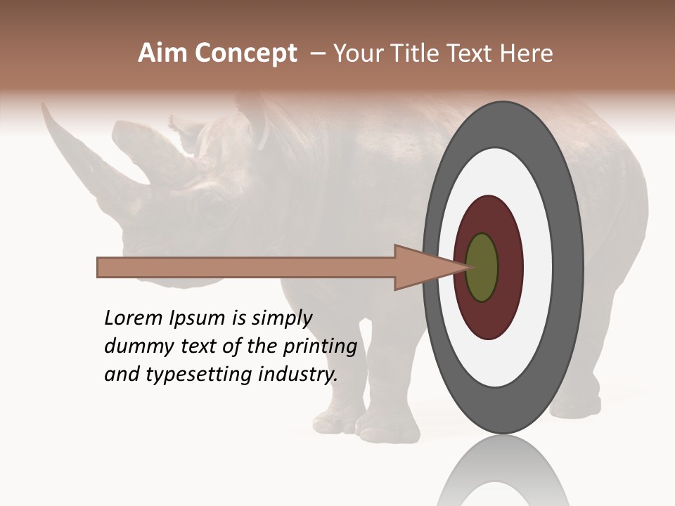 Background Safari Wild PowerPoint Template