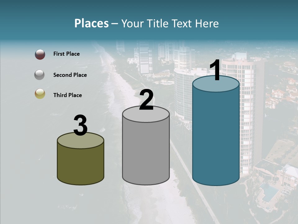 Naples Aerial Residential PowerPoint Template