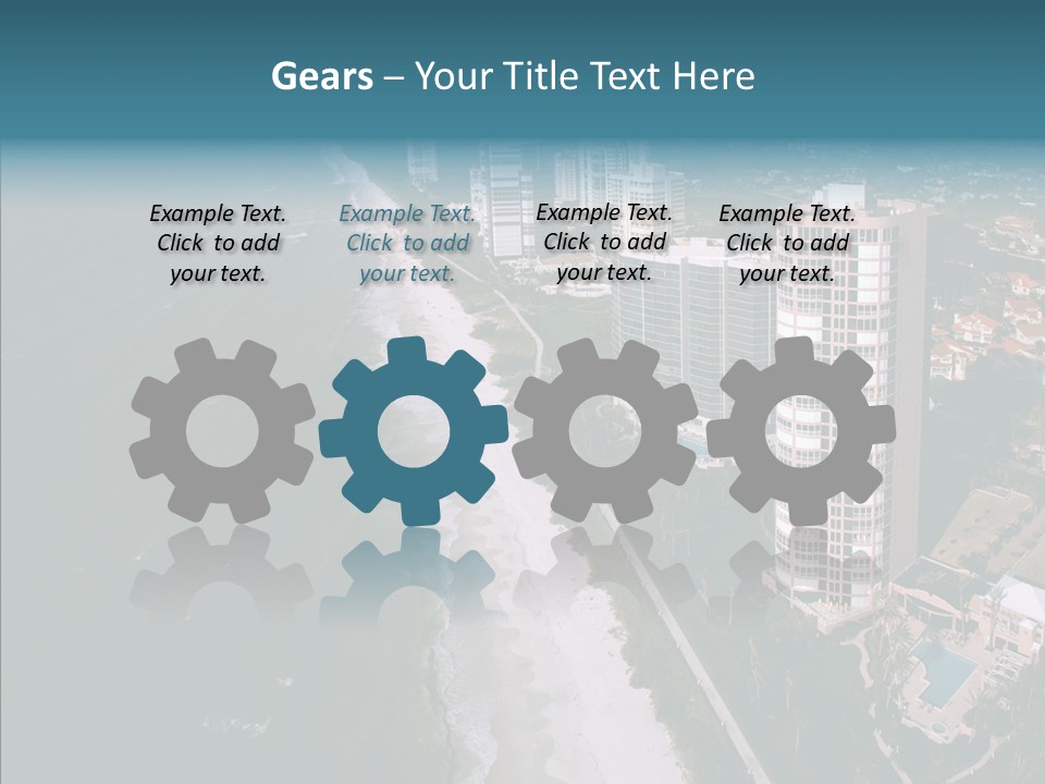 Naples Aerial Residential PowerPoint Template