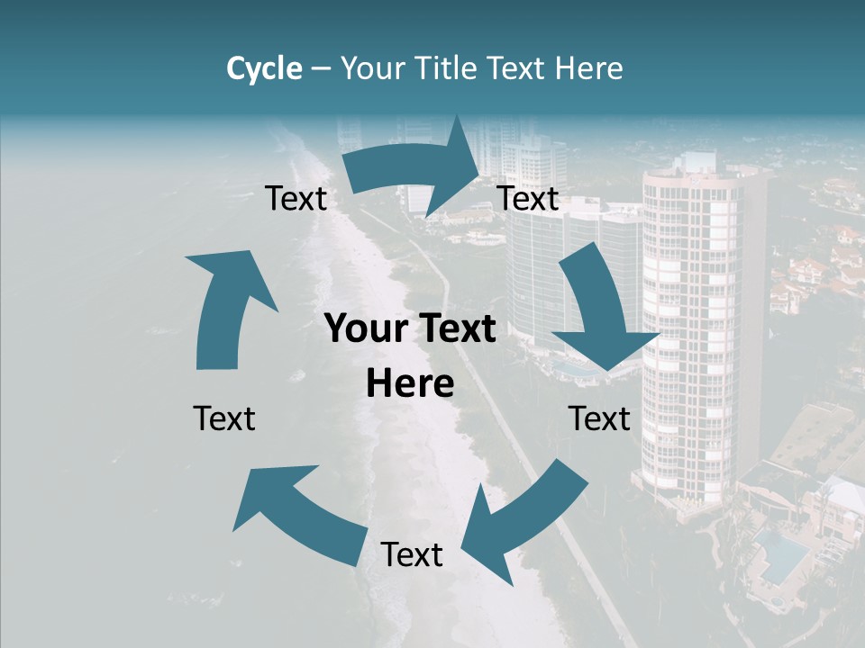 Naples Aerial Residential PowerPoint Template