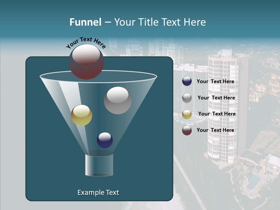 Naples Aerial Residential PowerPoint Template
