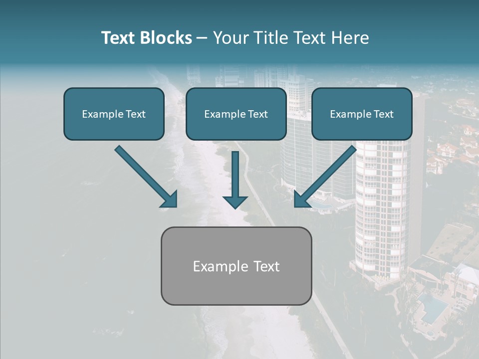 Naples Aerial Residential PowerPoint Template