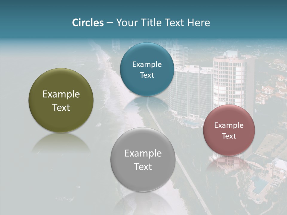 Naples Aerial Residential PowerPoint Template