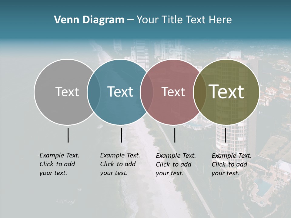 Naples Aerial Residential PowerPoint Template