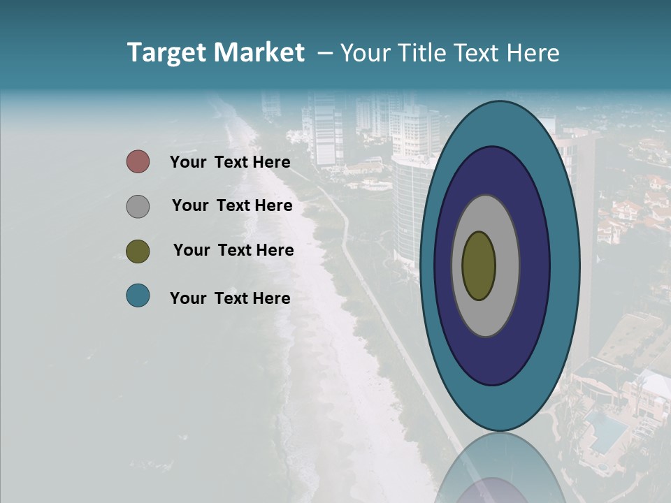 Naples Aerial Residential PowerPoint Template