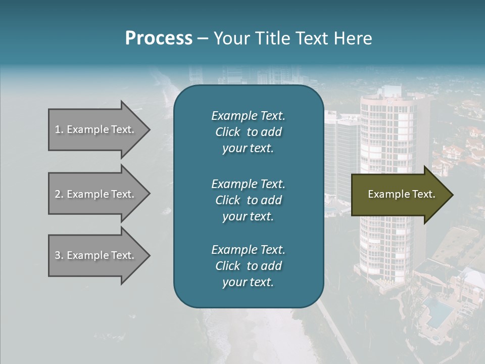 Naples Aerial Residential PowerPoint Template