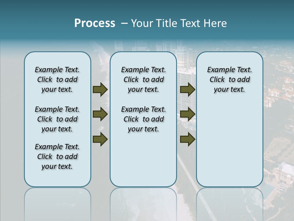 Naples Aerial Residential PowerPoint Template