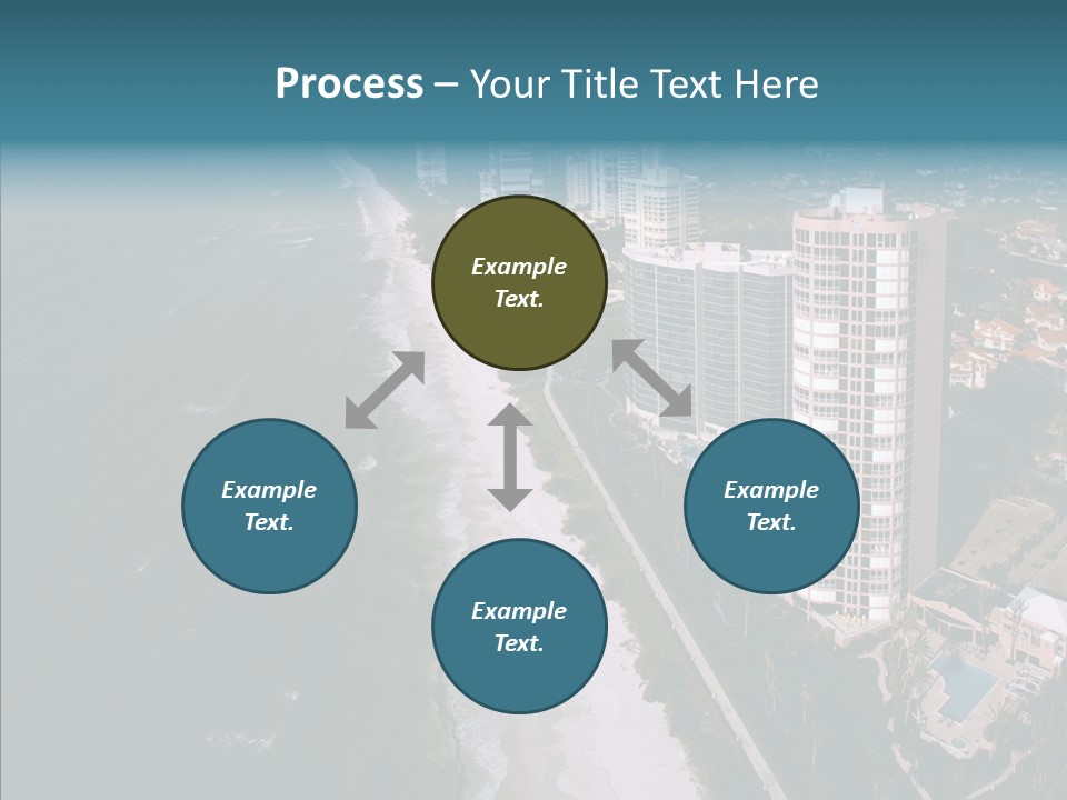 Naples Aerial Residential PowerPoint Template