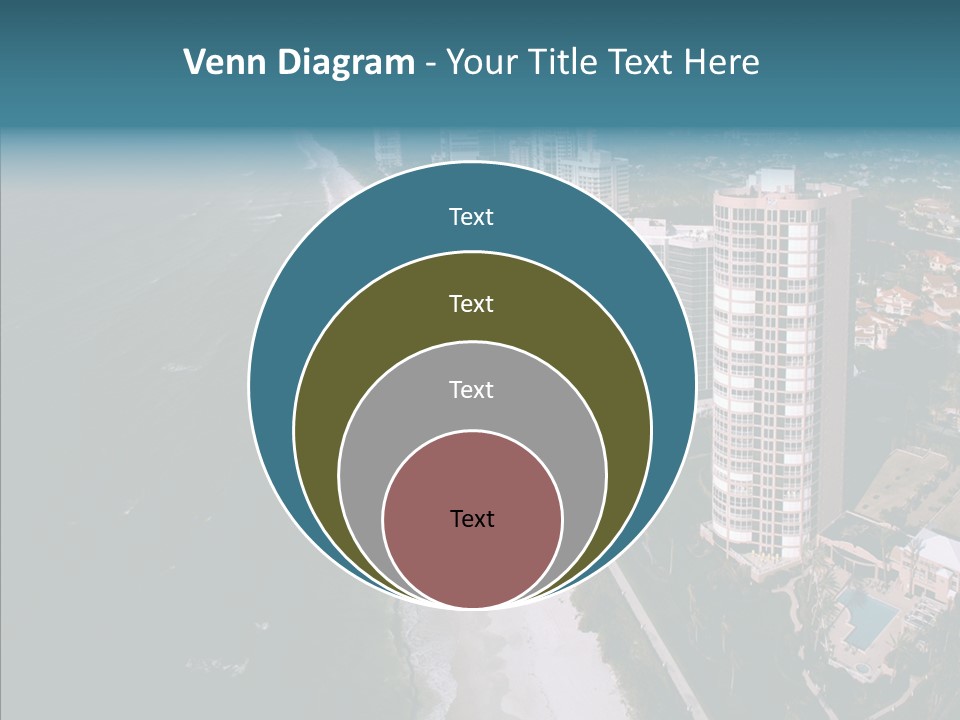 Naples Aerial Residential PowerPoint Template