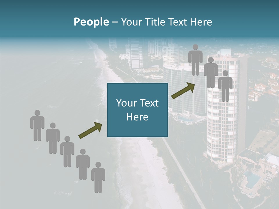 Naples Aerial Residential PowerPoint Template