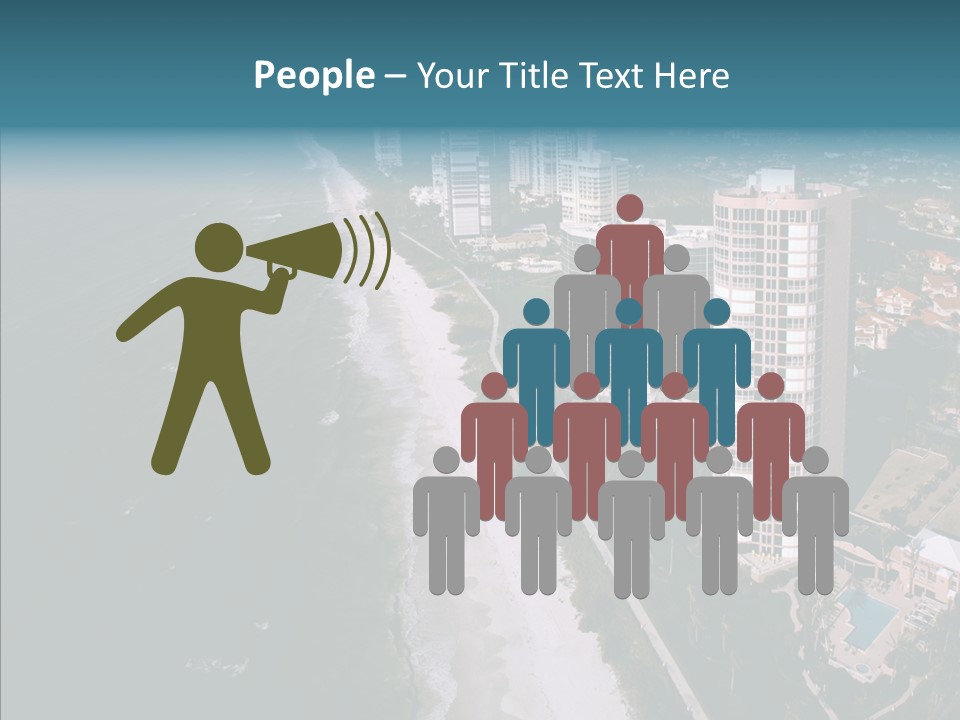 Naples Aerial Residential PowerPoint Template