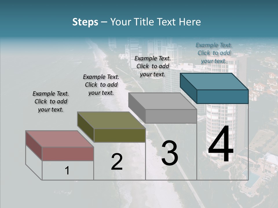 Naples Aerial Residential PowerPoint Template