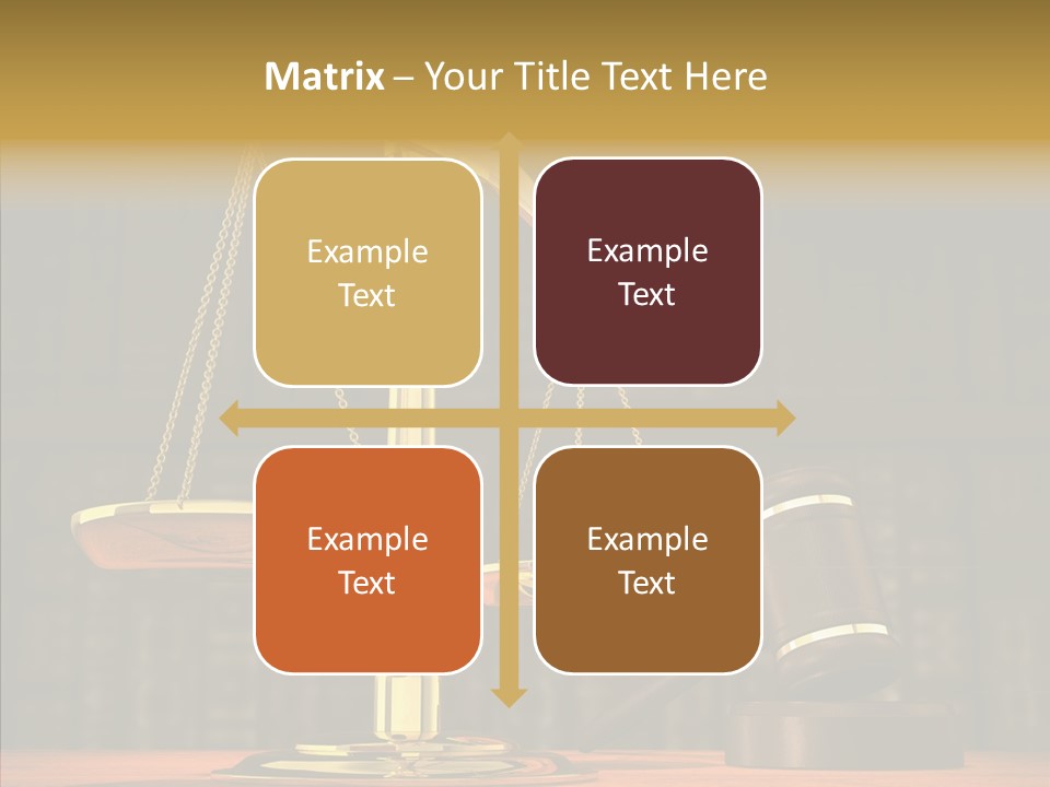 Crime Criminal Authority PowerPoint Template
